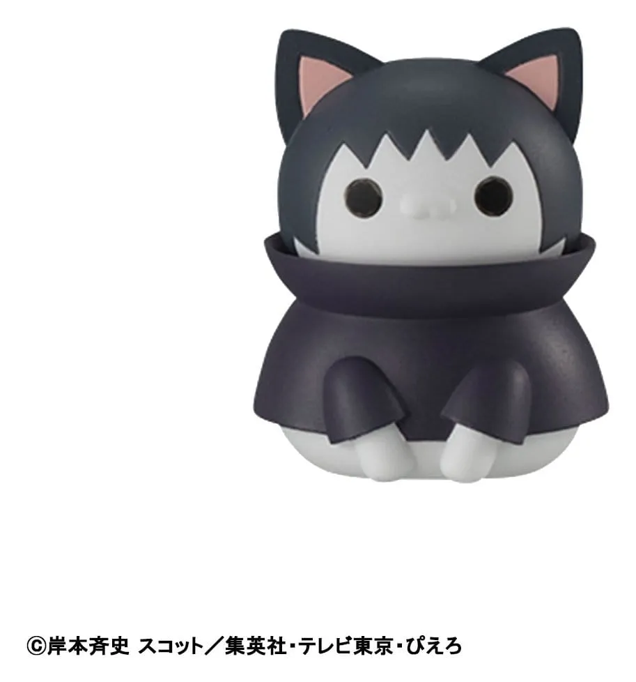 Naruto Shippuden Mega Cat Project Nyaruto! Once upon a time in Konoha village Mini Figures 3 cm Blind Box Display (8) (Repeat)
